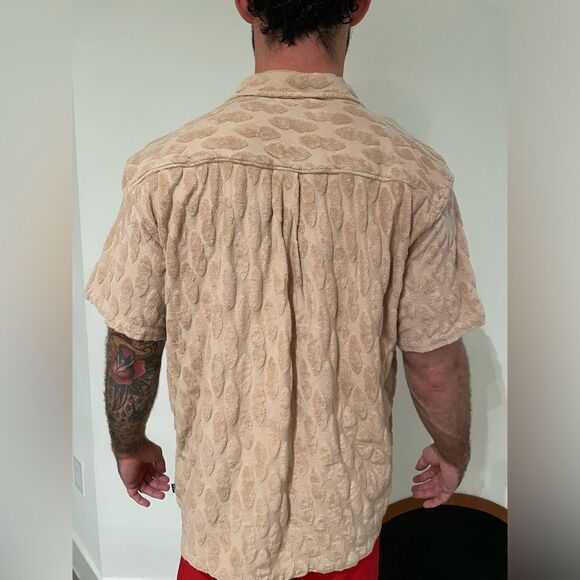 ...Lost 100% Cotton Short Sleeve Woven Shirt Size XL - Picture 2 of 5